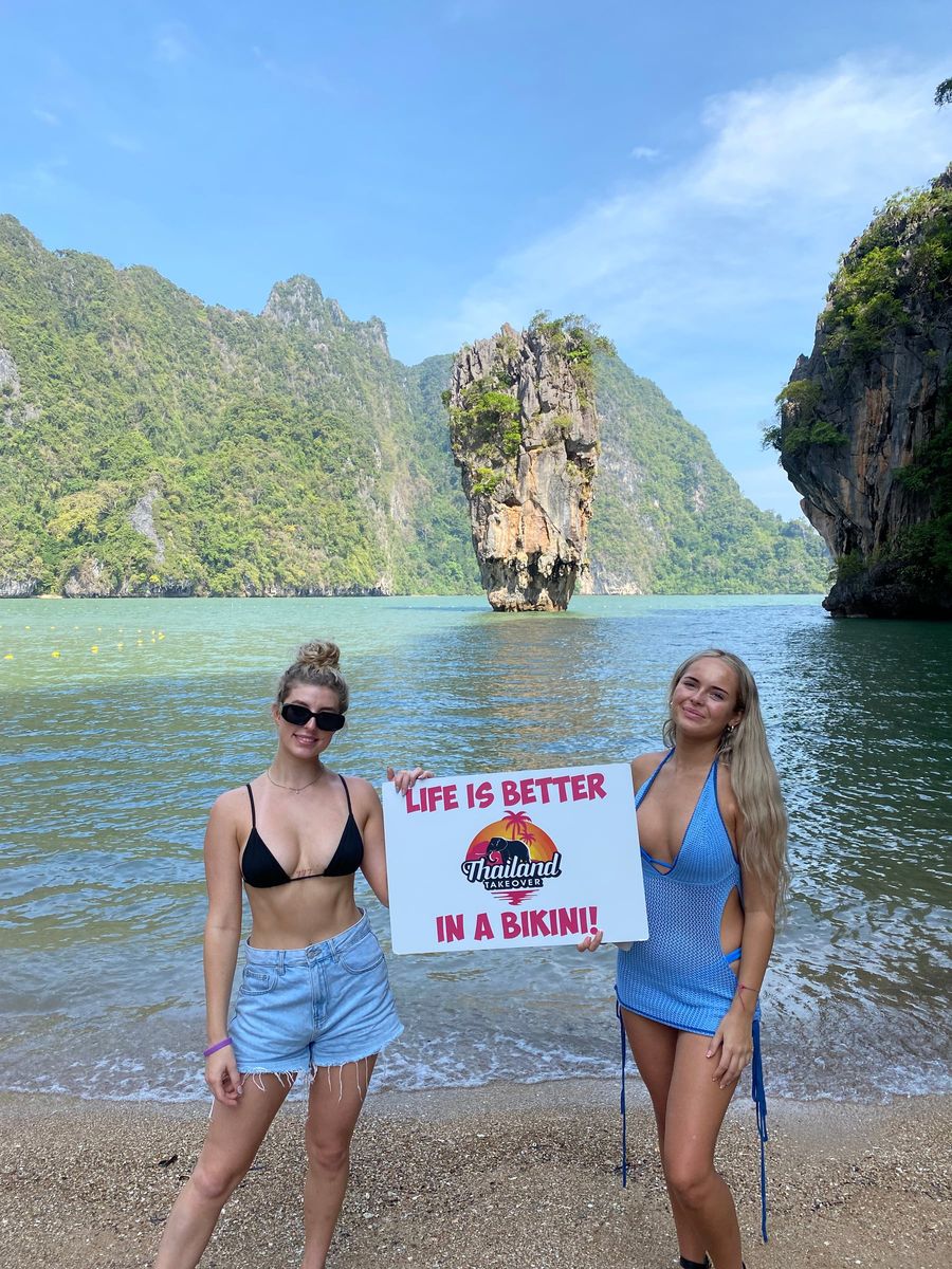 thailand — 01 james bond island sign